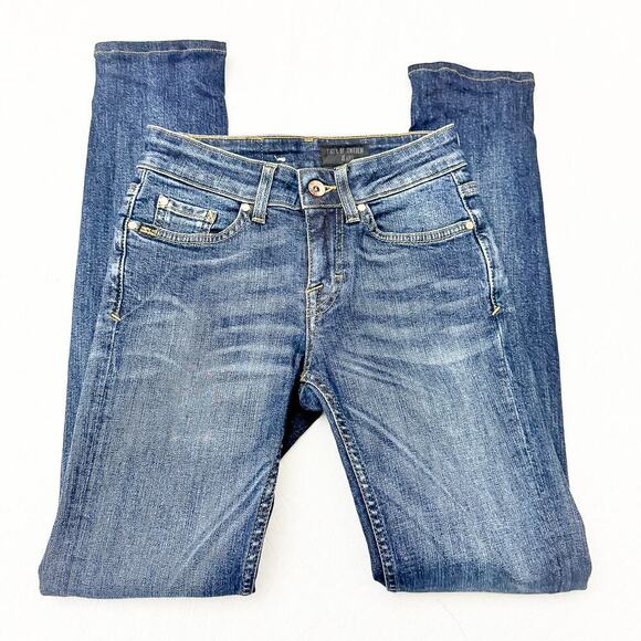 Tiger of Sweden Slight Dark Wash Denim Jeans Aura Italy Size 24 / 30 - Picture 4 of 9